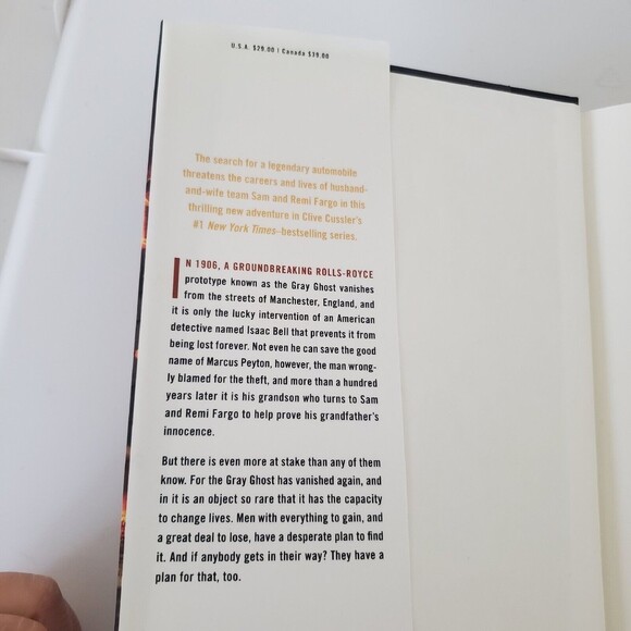 The Gray Ghost (A Sam and Remi Fargo Adventure) Cussler, Clive, Burcell, Robin - Picture 8 of 14